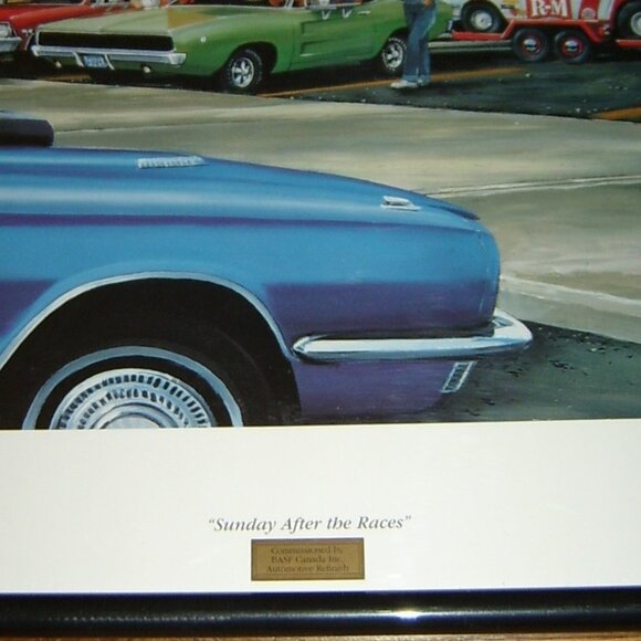 Sunday After the Races Framed Print by Michael Swanson - Picture 5 of 7